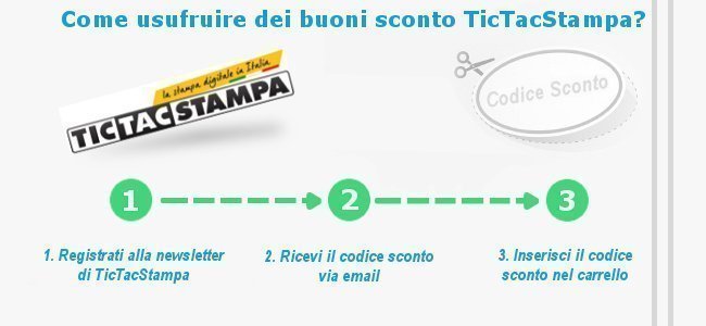 Buoni sconto per stampa professionale