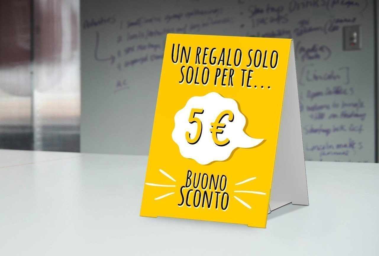 buono sconto 5 euro