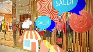 Adesivi per vetrine personalizzati: set per saldi