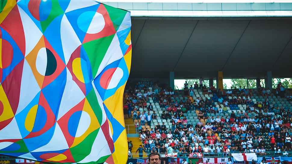 Bandiere da stadio personalizzate