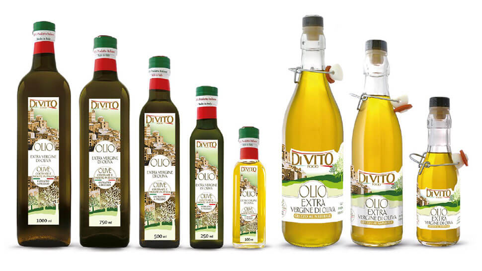 Etichette olio De Vito