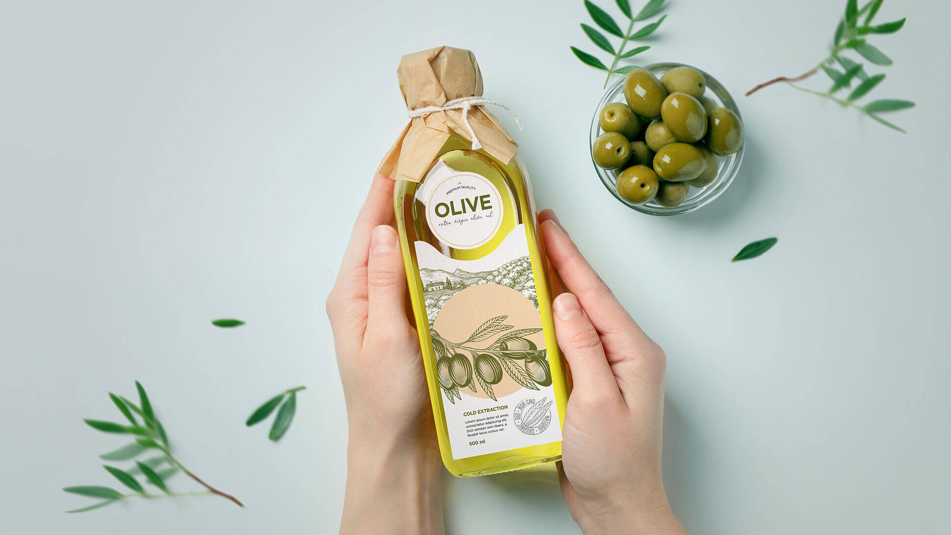 Etichette olio impermeabili di alta qualità