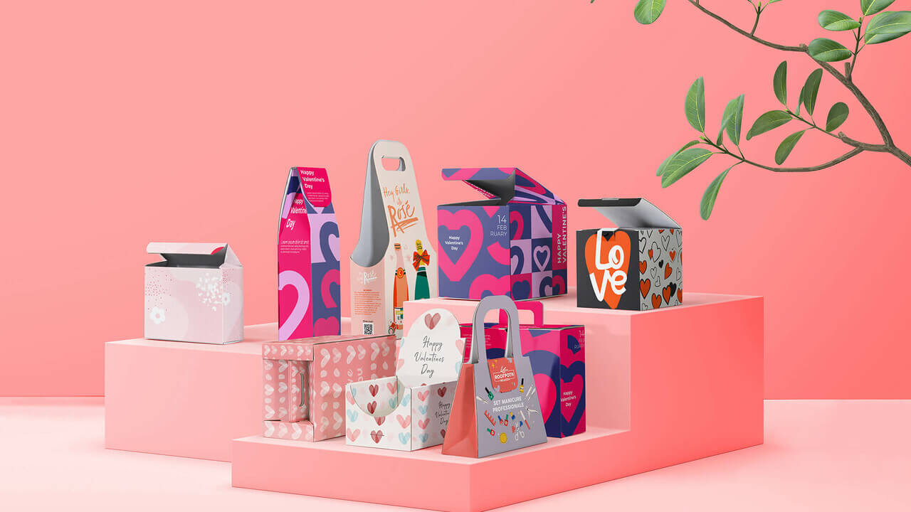 Packaging in cartone per San Valentino: vera personalizzazione per colpire al cuore i tuoi clienti
