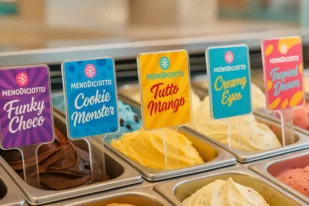 Segnagusto gelati adesivi