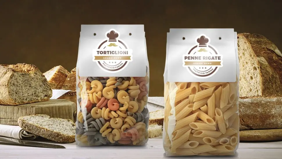 Etichette pasta
