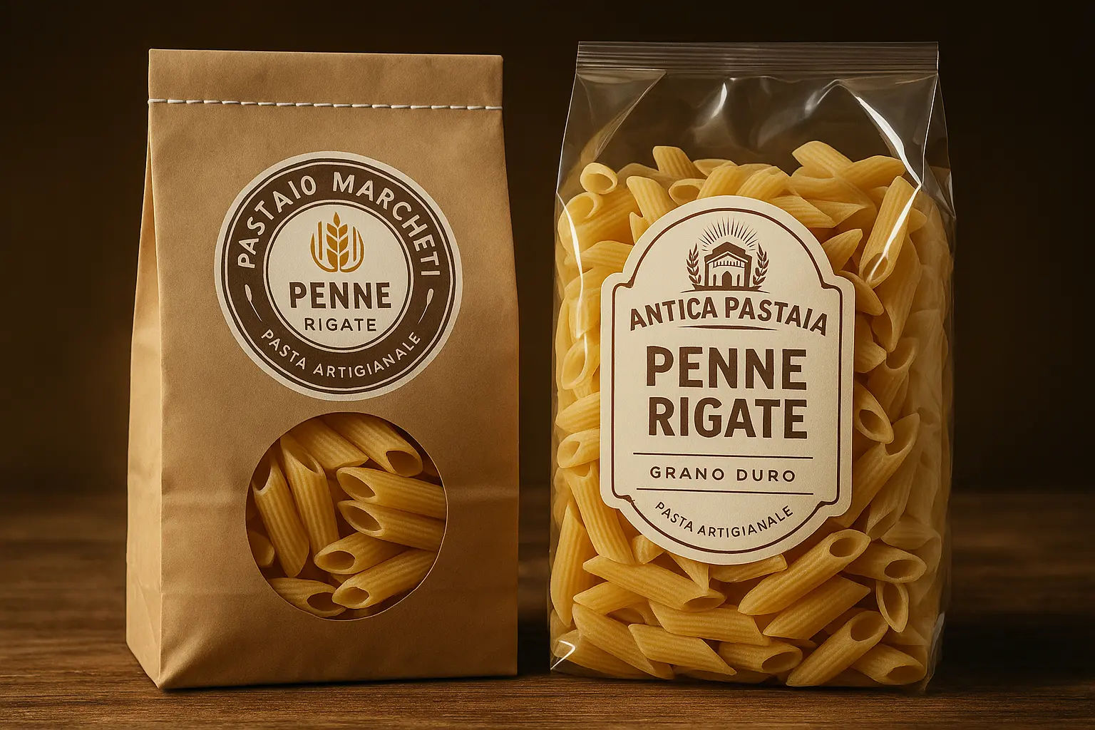 Etichette pasta