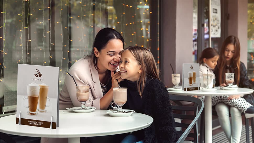 Crea il tuo menu da banco