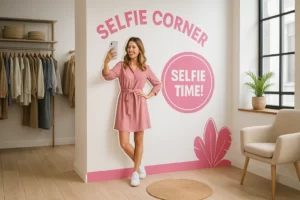 Corner selfie per negozi