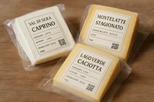 Etichettatura formaggio